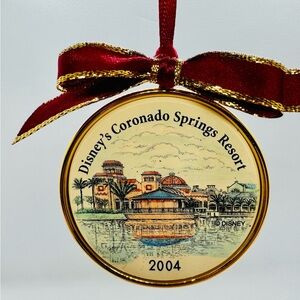 Vintage Barlow Disney’s Caribbean Beach Resort Ornament 2004